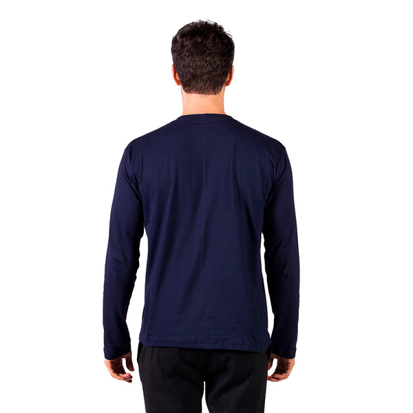 Camiseta Manga Comprida Basic Lisa - Polo Match